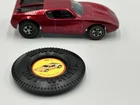 1970 Hot Wheels Redline AMX 2 Red /Rose W/ Black Interior  Vintage