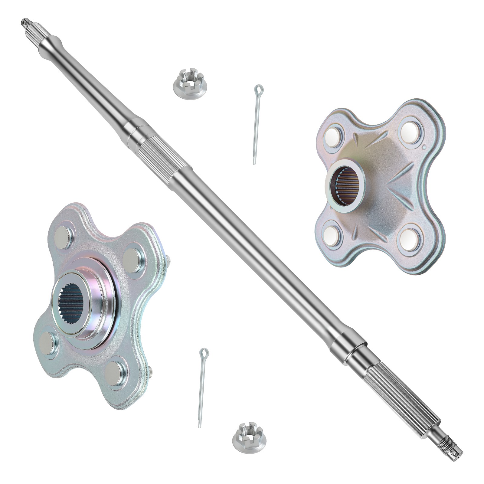 5FU-F5381-01-00 Rear Axle Shaft & Hubs For Yamaha Big Bear 400 YFM400 2000-2006