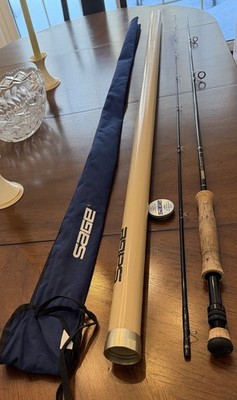 SAGE RPLXi 890 FLY ROD 9' LINE 8 GRAPHITE III TUBE & SOCK
