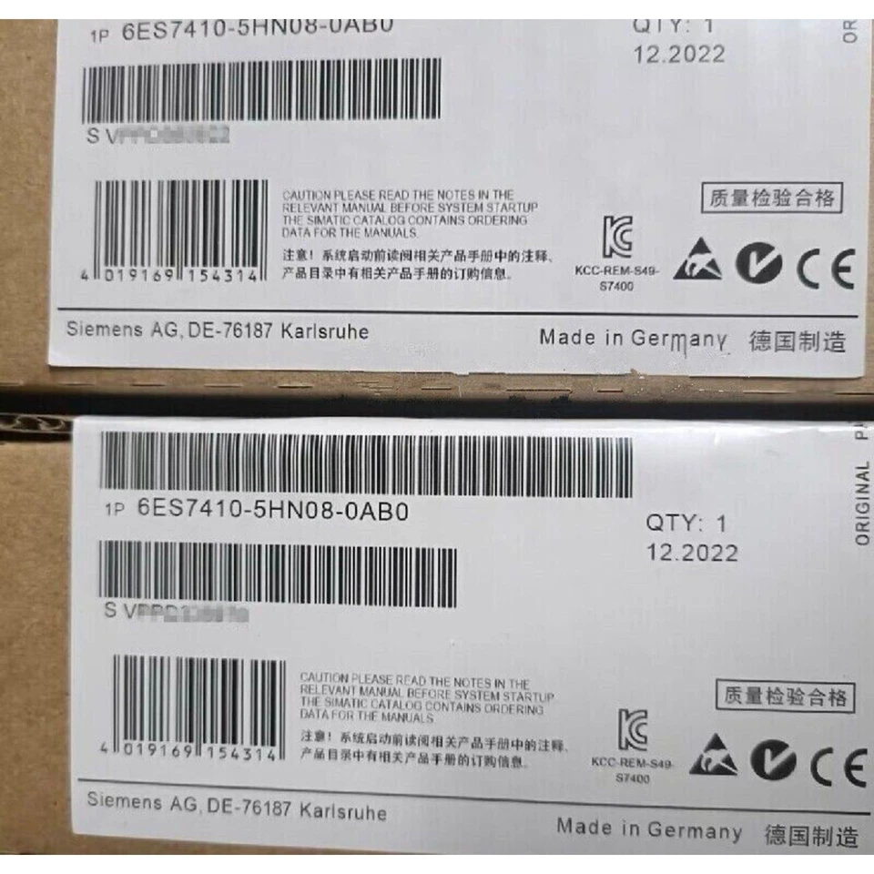 New Siemens SIMATIC PCS 7 CPU 410 SMART 6ES7410-5HN08-0AB0 6ES7 410-5HN08-0AB0 - Image 2 of 3