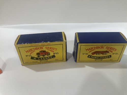 Lesney Matchbox No. 15 Atlantic Prime Mover & MOKO No. 16 Transporter NIB MINT - Picture 12 of 16