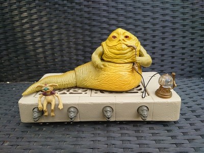 Star Wars Kenner Jabba The Hut Throne Playset With Salacious Crumb 1983 Vintage