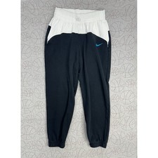 Nike Icon Clash Joggers Black White CZ8172-010 / Women's Small