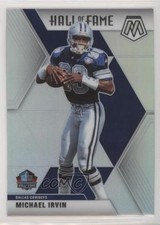 2020 Panini Mosaic Hall of Fame Silver Prizm Michael Irvin #289 HOF 1b8