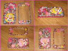 Handmade Made-to-Order Bling Sailor Moon/Wand/Locket Cell Phone Case 4 ANY MODEL
