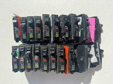 Lot of 20 Square D 1 Pole 15-30A QO/B Circuit Breakers