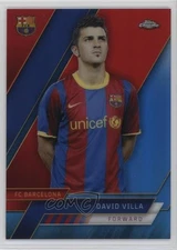 2022-23 Topps Chrome FC Barcelona Blue Refractor /75 David Villa #38 b6y