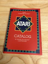 Atari Vintage Year 1981 Catalogue