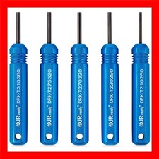 Pin and Socket Extractor Tool Kit - 5 Sizes for JST/AMP and Molex Connectors