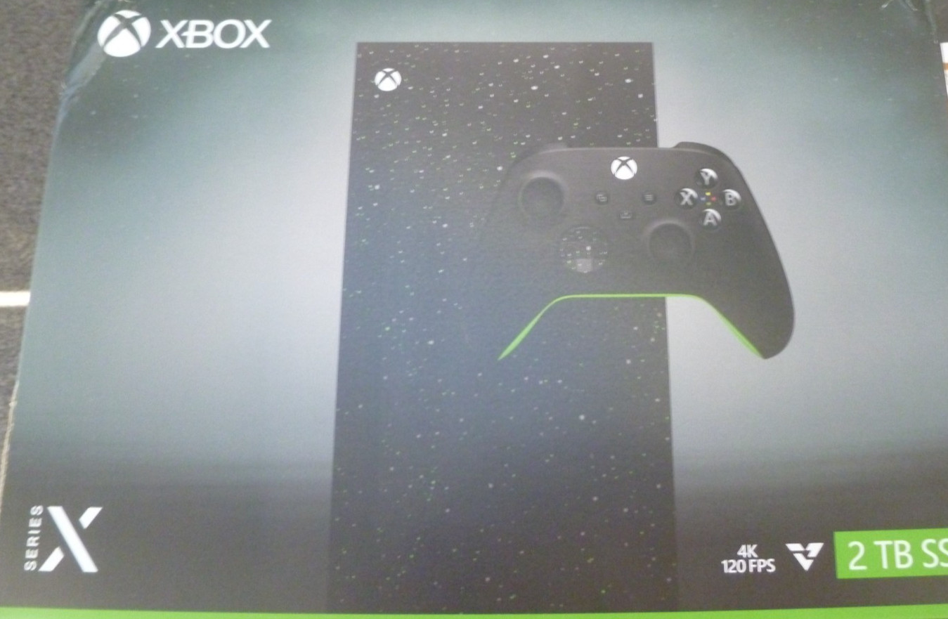 XBOX SERIES X 2TB Galaxy Black Special Edition BNIB  EXTD WARRANTY 2029
