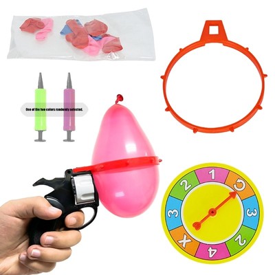 Water Spinners Wheel Balloon Guns Kits Prank Toy Party Gathering Surprise Toy