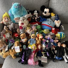 Lot of 36 Disney Bean Bag Plush Toys Mouseket...