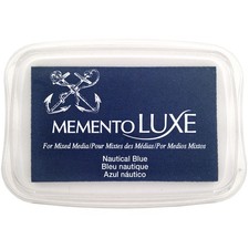 Memento Luxe Ink Pad Nautical Blue