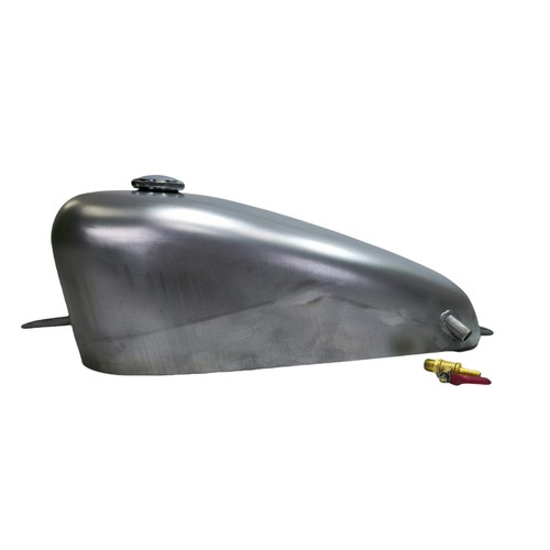 9L Motorcycle Silver Fuel Tank Oil Tank For Honda Shadow 1100 VT1100 04-09 05 - Picture 2 of 9