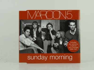 MAROON 5 SUNDAY MORNING (D36) 3 Track CD Single including Picture Sleeve SONY BM