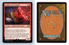 Goblin Cruciverbalist #110/244 MTG Unfinity 2022 Rare TCG Card