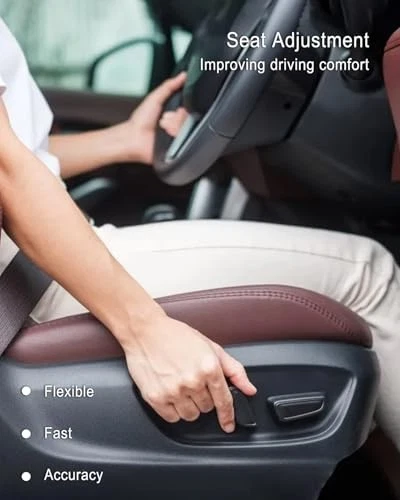 Interruptor de control del asiento eléctrico del lado del conductor delantero izquierdo apto para Nissan Titan Foto 2 de 4