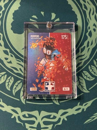 Julius Peppers PEPPERS Fire Logo Foil Bo Jackson Battle Arena 2026 Debut SSP