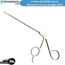 Arthrex AR-12540 Suture Retriever, 3.4 mm, Straight Shaft