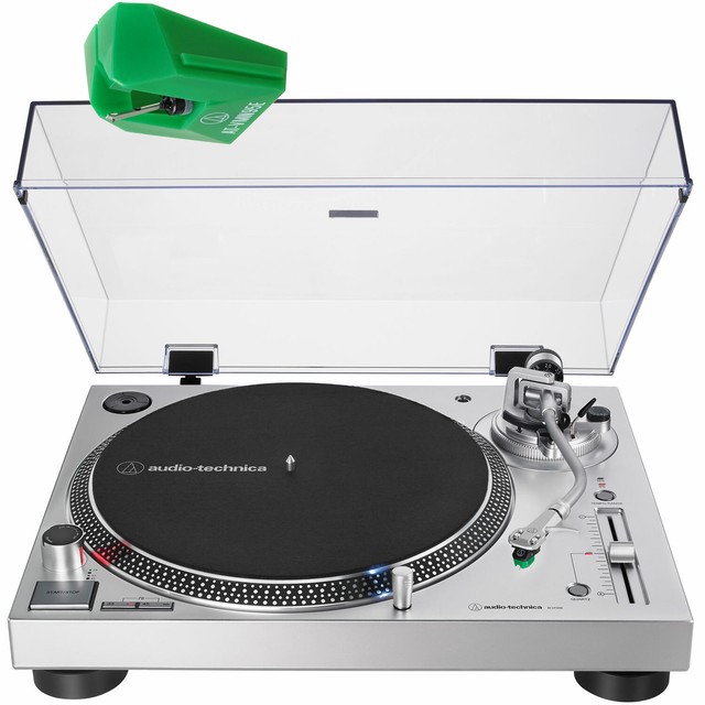 Audio Technica ATLP120XUSB DirectDrive Turntable Silver w/VMN95E