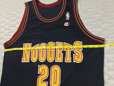 NBA デンバー・ナゲッツ 31 ヴァンエクエル チャンピオン タンクトップ Champion/チャンピオン NBA バスケットタンクトップ GOLDEN