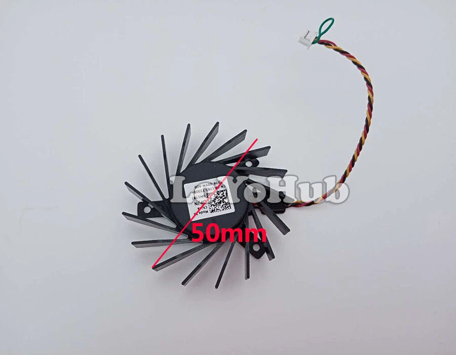 For Dell Precision T5500 PVB050C05M-F00 graphics card cooling fan DC5V 0.32A - Image 2 of 4