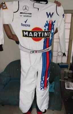 Go Kart Racing Suit Martini Fan Edition Race Wear/Outfit with Free Gifts