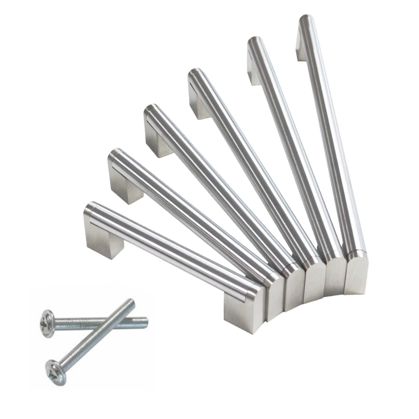 Kitchen Cupboard Bar Boss Door Handle Brushed Stainless Steel U