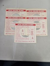 45 RPM 7" RECORD SLEEVES CO. SLEEVE 5 PACK SEE PHOTOS - Atco SLV163