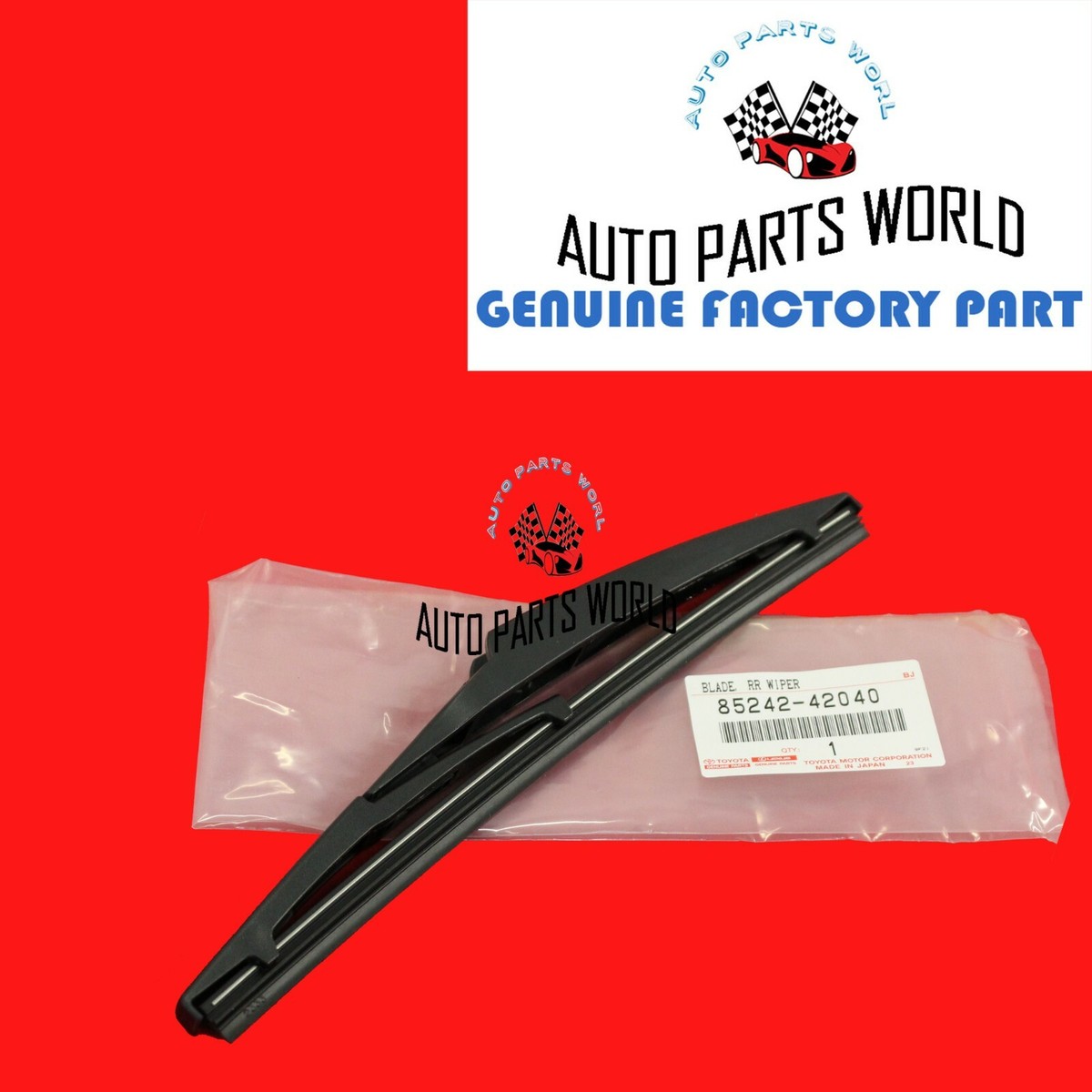 NEW GENUINE OEM TOYOTA 2013-2018 RAV4 REAR BACK WINDOW WIPER BLADE