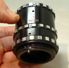 Schacht Macro Tube Close up lens macro set for Pentax Spotmatic M42 7mm 14mm 28m