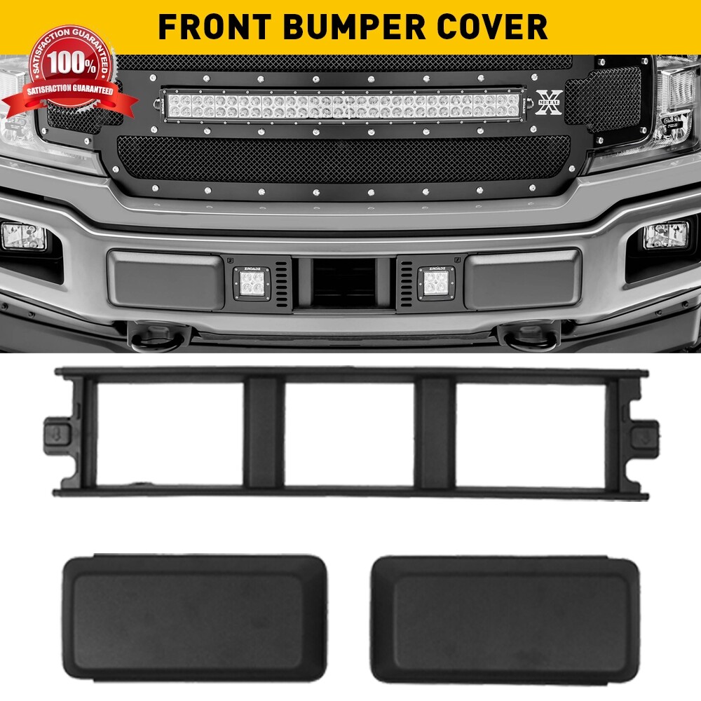 Front Bumper-Center Cover For FORD F-150 2018-2020 JL3Z17B968BB
