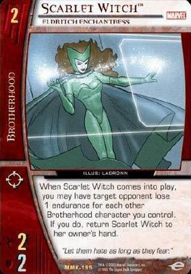 Scarlet Witch, Eldritch Enchantress - Marvel Knights - Vs System