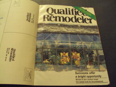Qualified Remodeler June 1983 Sunrooms Offer A Bright Opportunity ID:51406