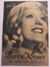 IFK 21 - THERESE KRONES - Leo Slezak, Martha Eggerth 1934 RARE