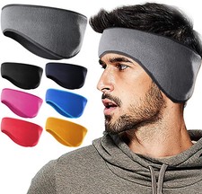 Ear Warmers Cover Headband Winter Sports Headwrap Fleece Ear Muffs for Men Women