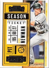 2020 Panini Contenders Kevin Newman Pittsburgh Pirates #48