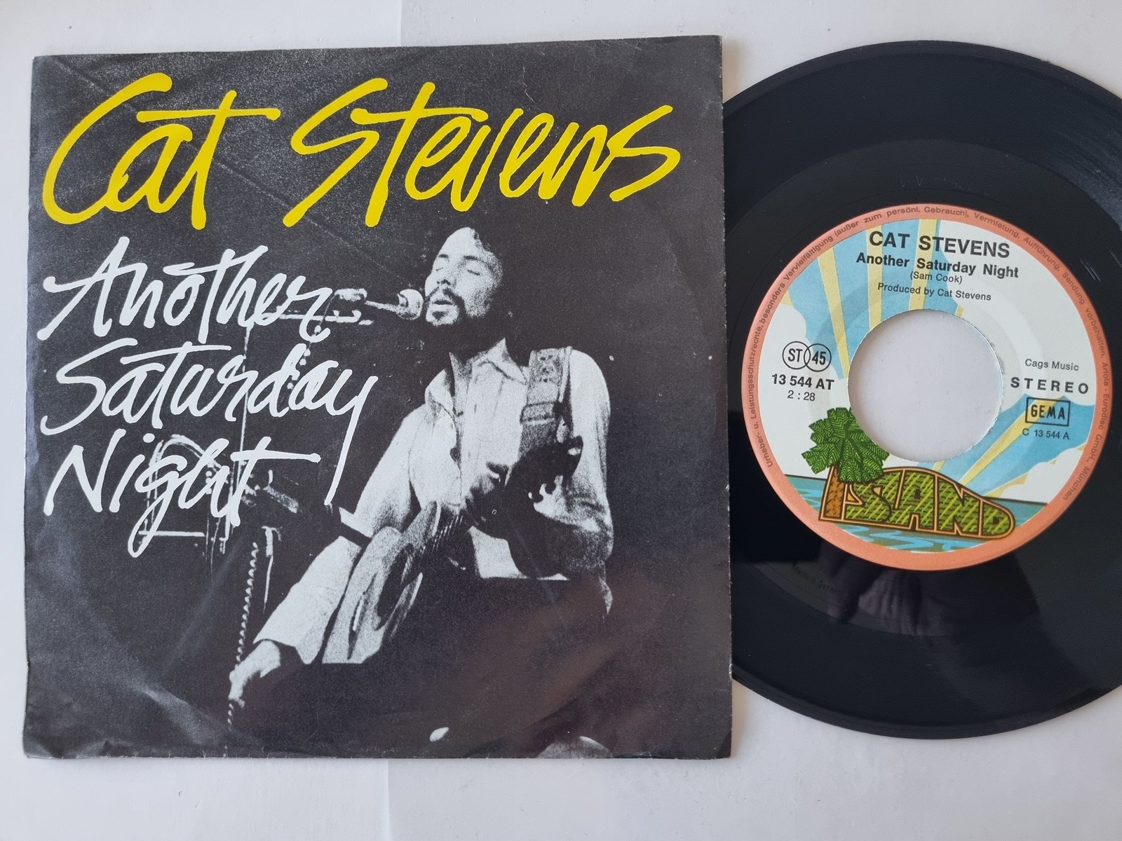 Cat Stevens - Another Saturday Night 7'' Vinyl Germany