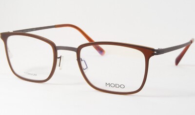 MODO 4046 Mehrfarbig Brown Matt Einzigartig Titan Brille Rahmen 49-21-143mm