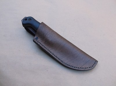 KA BAR BECKER BK-2 ESEE 5 CUSTOM LEATHER SHEATH (SHEATH ONLY) READ DESCRIPTION!