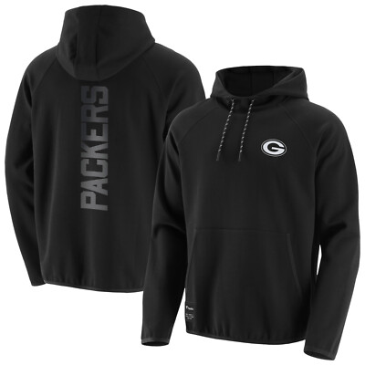 NFL Hoody Green Bay Packers Mono Interlock hooded Sweater Pullover mit Kaputze