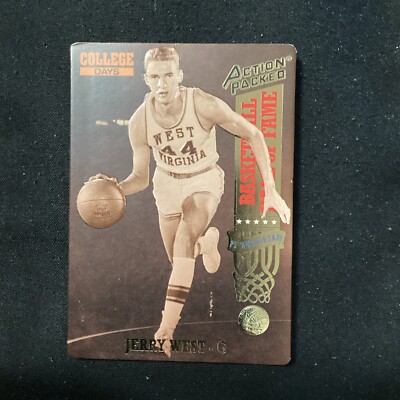 1993 Action Packed Hall of Fame Basketball #77 Jerry West 20 | eBay