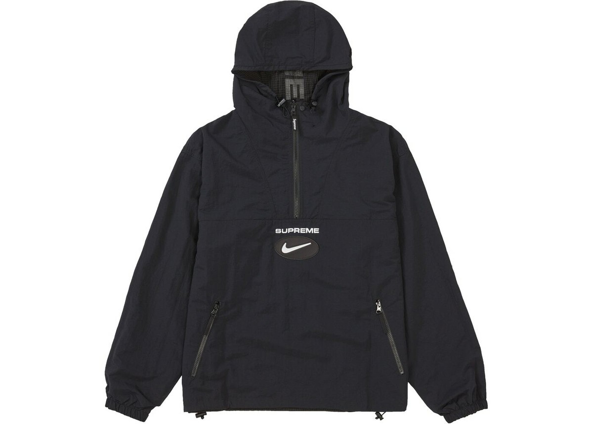 Supreme Nike Jewel Reversible Ripstop Anorak Black Large New Tags ...