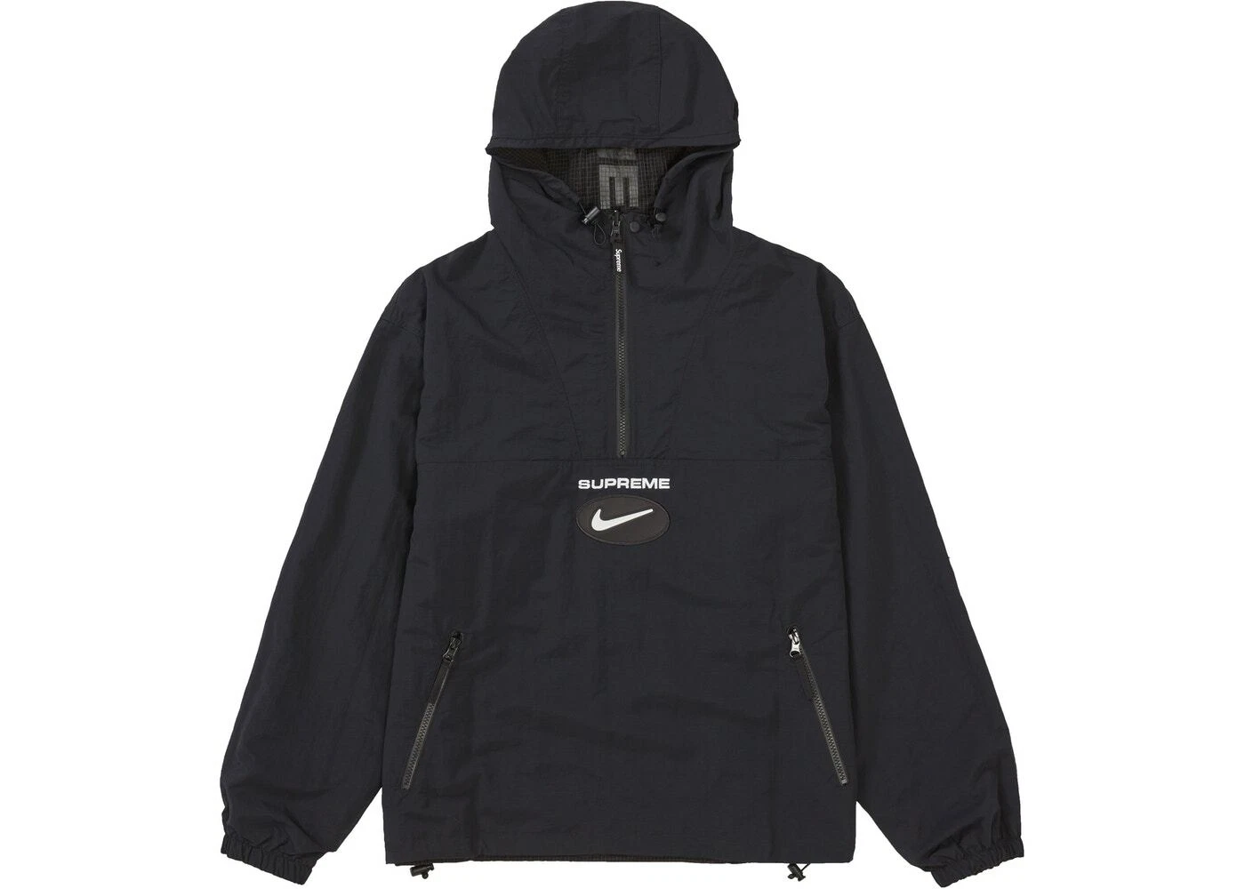 Supreme Nike Jewel Réversible Ripstop Anorak noir grandes étiquettes neuves