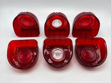 1968 68 Gm Impala Belair Biscayne Tail Lamp Backup Light Lens Set