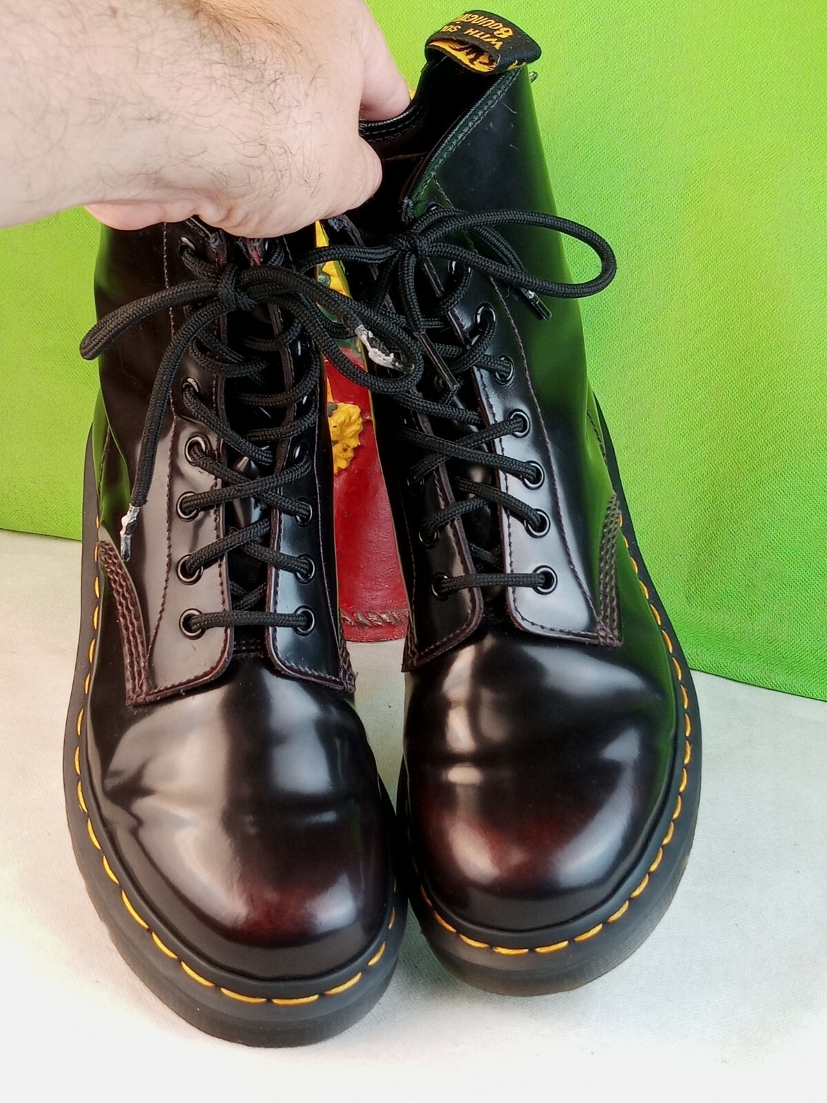 dr martens 1460 arcadia cherry red