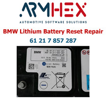 BMW M5 M8 61217857287 Lithium Ion Battery BMS Repair Service