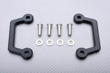 Racing Hooks Spanngurt Riemen Halter schwarz f&uuml;r BMW S1000R S 1000 R 0E51 21-22