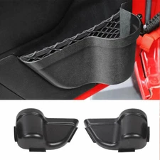 Front Door Net Pocket Storage Box Organizer for Jeep Wrangler JK 2011-2017 Black