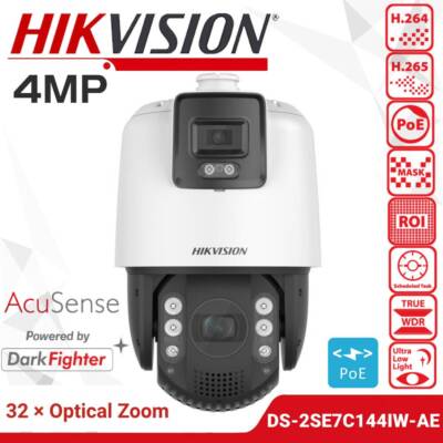Hikvision 4MP DarkFighter 32x Zoom PTZ IP-Kamera Smart-Tracking DS-2SE7C144IW-AE